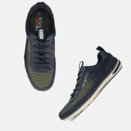 bugatti Lace-Up Sneakers with Fabric Upper image 1