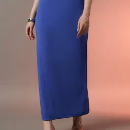 buda jeans co Women Pencil Skirt with Elasticated Waistband image 1