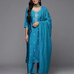 gerua by libas Women Embroidery Straight Kurta Set image 1
