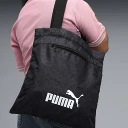 puma Logo Printed Tote Bag image 1
