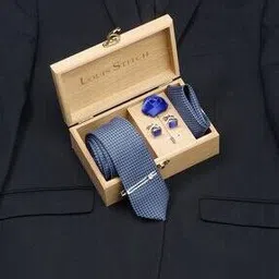 louis stitch Men Tie Accessory Gift Set-picture-47