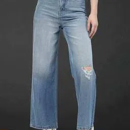 cosmic Women Wide Jeans with 5-Pocket Styling -picture-38