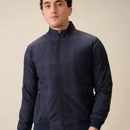 parx Men Checked Regular Fit Harrington Jacket-picture-44