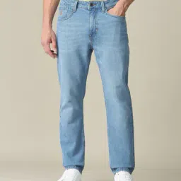 u.s. polo assn. Men Heavy Washed Straight Jeans image 1