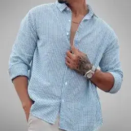 eyebogler Men Striped Regular Fit Shirt-picture-43