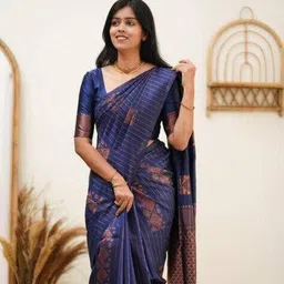 nyrika Women Traditional Saree image 1