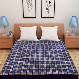 dream care Waterproof Terry Cotton Fitted Mattress Protector  image 1