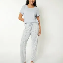 max Women Woven Top and Pyjamas Set-picture-29