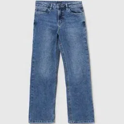Girls Mid Rise Straight Jeans-image-41