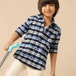 u.s. polo assn. Boys Checked Regular Fit Shirt-picture-28