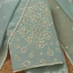 soch Women Embroidery Unstitched Dress Material image 1