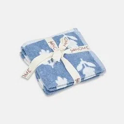 fabindia Set of 2 Floral Print Hand Towels-picture-11