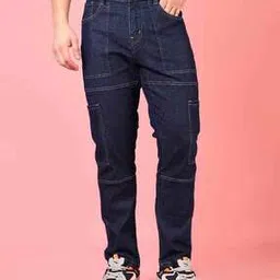 v-mart Men Mid Rise Straight Jeans-picture-12