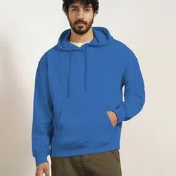 nobero Men Oversized Hoodie with Kangaroo Pocket-picture-50