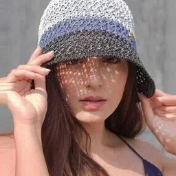 hair drama co. Women Crochet Bucket Hat-picture-13