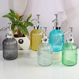 kookee Set of 2 Glass Soap Dispensers-picture-11