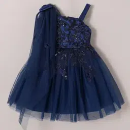 hopscotch Girls Embellished Fit and Flare Dress-picture-17