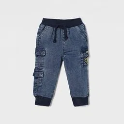 Boys Lightly Washed Jogger Jeans-image-7