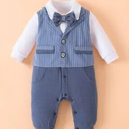 hopscotch Striped Bodysuit with Bow Tie-picture-52