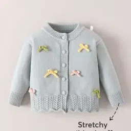 hopscotch Girls Textured Cardigan-picture-52