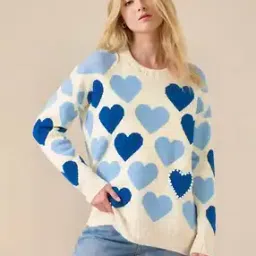 eddicted Women Self-Design Round Neck Pullover-picture-47