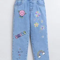 hopscotch Girls Mid Wash Skinny Jeans-picture-18