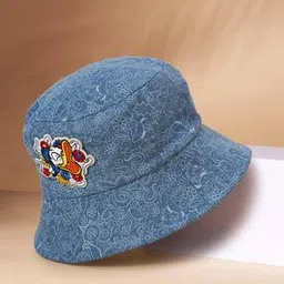 Women Bucket Hat with Stitch Detail-image-2