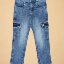 pantaloons junior Boys Slim Fit Jeans with Insert-Pockets -picture-41