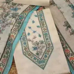 Women Floral Print Unstitched Dress Material-image-26