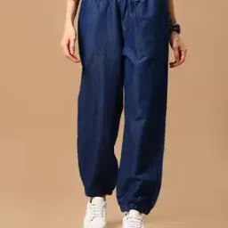 v-mart Women Mid-Wash Baggy Jeans-picture-13