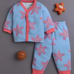 bumzee Cotton Cartoon Print Night Suit-picture-24