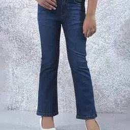 crimsoune club Girls Mid-Rise Mid-Wash Bootcut Jeans-picture-52