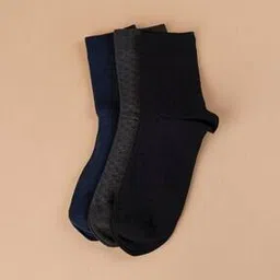code by lifestyle Men Pack of 3 Ankle-Length Socks-picture-47
