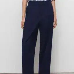 buda jeans co Women Relaxed Fit Flat Front Trousers-picture-24