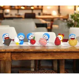 gopalvilla Pack of 6 Customized Cute Mini Doraemon Figures Decoration 3D Model-picture-35