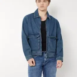 max Men Washed Denim Jacket-picture-11