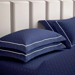 mulberry living Set of 2 Checked Rectangular Pillow Covers 300TC-picture-15