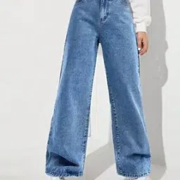 m moddy Women Baggy Jeans with Insert Pockets-picture-51