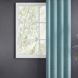 haus & kinder Mist Lattice Jacquard Door Curtains-picture-40