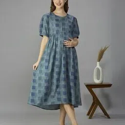 nightspree Women Geometric Print Fit & Flare Dress-picture-12