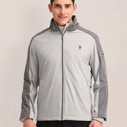 u.s. polo assn. Men Regular Fit High-Neck Zip-Front Bomber Jacket-picture-26