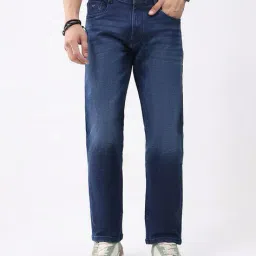 monte carlo Men Straight Jeans with 5-Pocket Styling image 1
