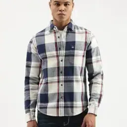 united colors of benetton Men Checked Regular Fit Shirt-picture-30