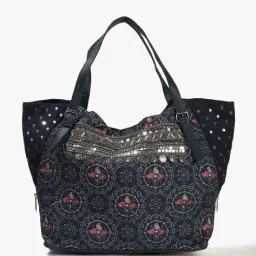 avaasa Women Embellished Tote Bag image 1
