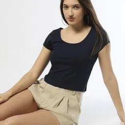 fyre rose Women Fitted Scoop-Neck T-Shirt-picture-18