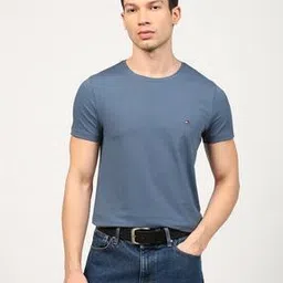 tommy hilfiger Slim Fit Round-Neck T-Shirt-picture-32
