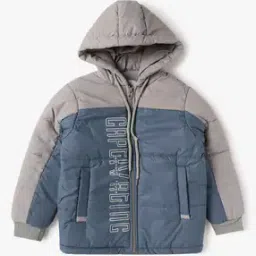 fort collins Boys Colourblock Regular Fit Puffer Jacket-picture-42