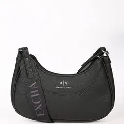 armani exchange Women Wave Logo Print Crossbody Bag-picture-19