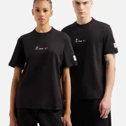 ea7 emporio armani 7 Cuore Cotton Regular Fit T-Shirt image 1