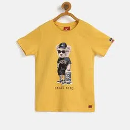 h by hamleys Cartoon Print Round-Neck T-shirt-picture-51